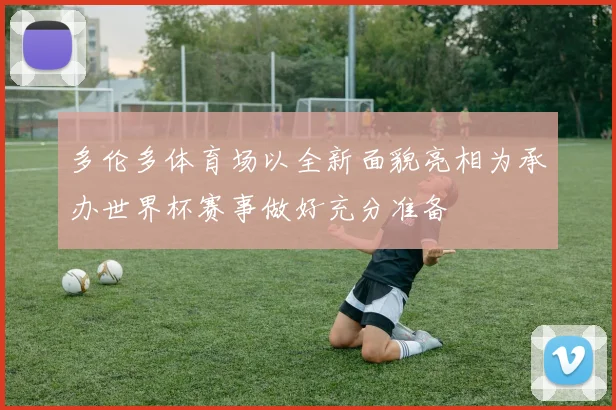 多伦多体育场以全新面貌亮相为承办世界杯赛事做好充分准备