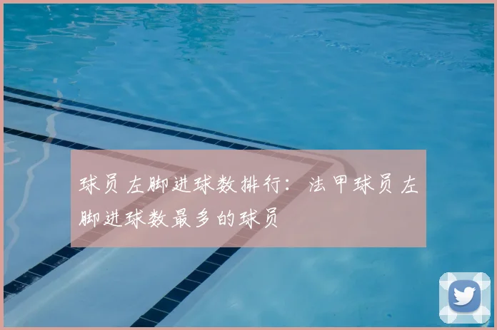 球员左脚进球数排行：法甲球员左脚进球数最多的球员